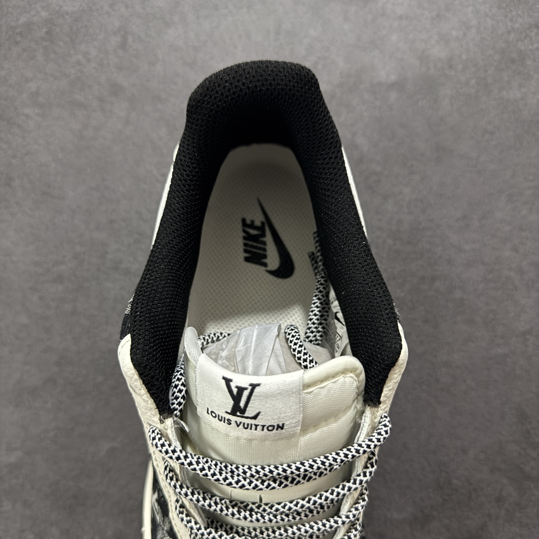  
【定制版】Nike Air Force 1'07 Low LV联名 双拼印花牛仔 空军一号低帮休闲板