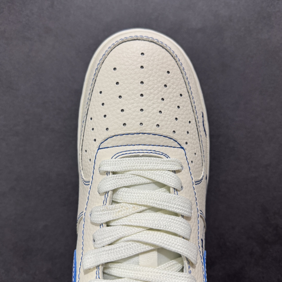  
【定制版】Nike Air Force 1'07 Low 耐克联名 蓝线鬼脸 空军一号低帮休闲板鞋 