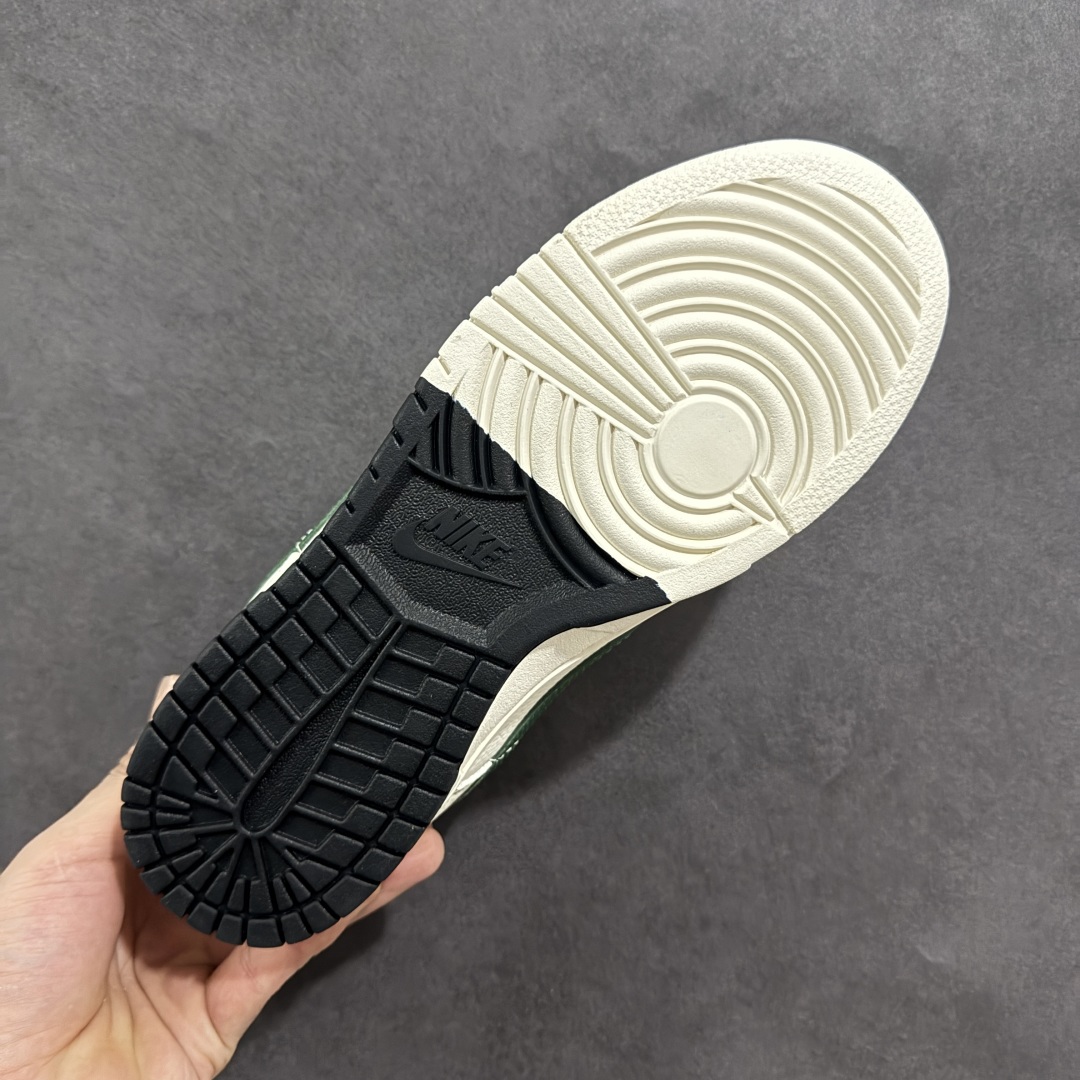 
【定制版】Nike SB Dunk Low Sup系列 米白绿勾 空军一号低帮休闲板鞋 FC1688