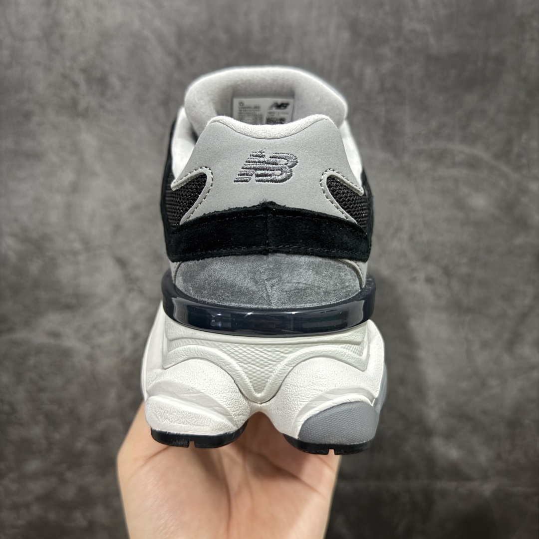 【纯原版】 New Balance NB9060 联名款 复古休闲运动慢跑鞋 黑灰色U9060JBD
