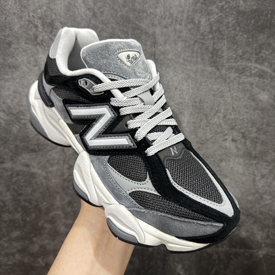 【纯原版】 New Balance NB9060 联名款 复古休闲运动慢跑鞋 黑灰色U9060JBD