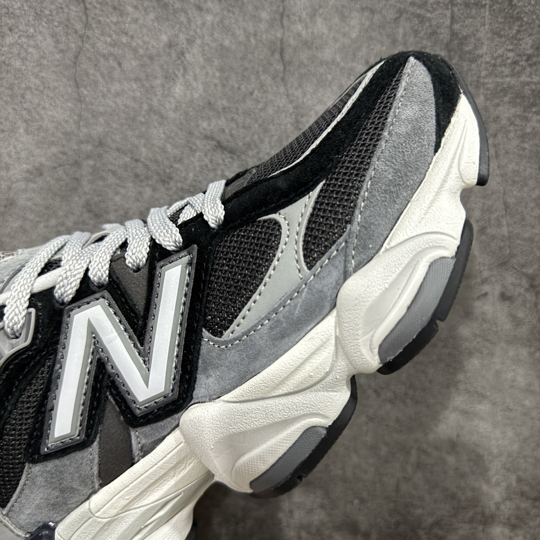 【纯原版】 New Balance NB9060 联名款 复古休闲运动慢跑鞋 黑灰色U9060JBD