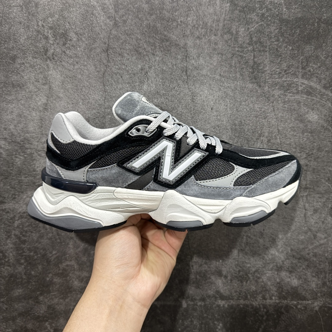 【纯原版】 New Balance NB9060 联名款 复古休闲运动慢跑鞋 黑灰色U9060JBD