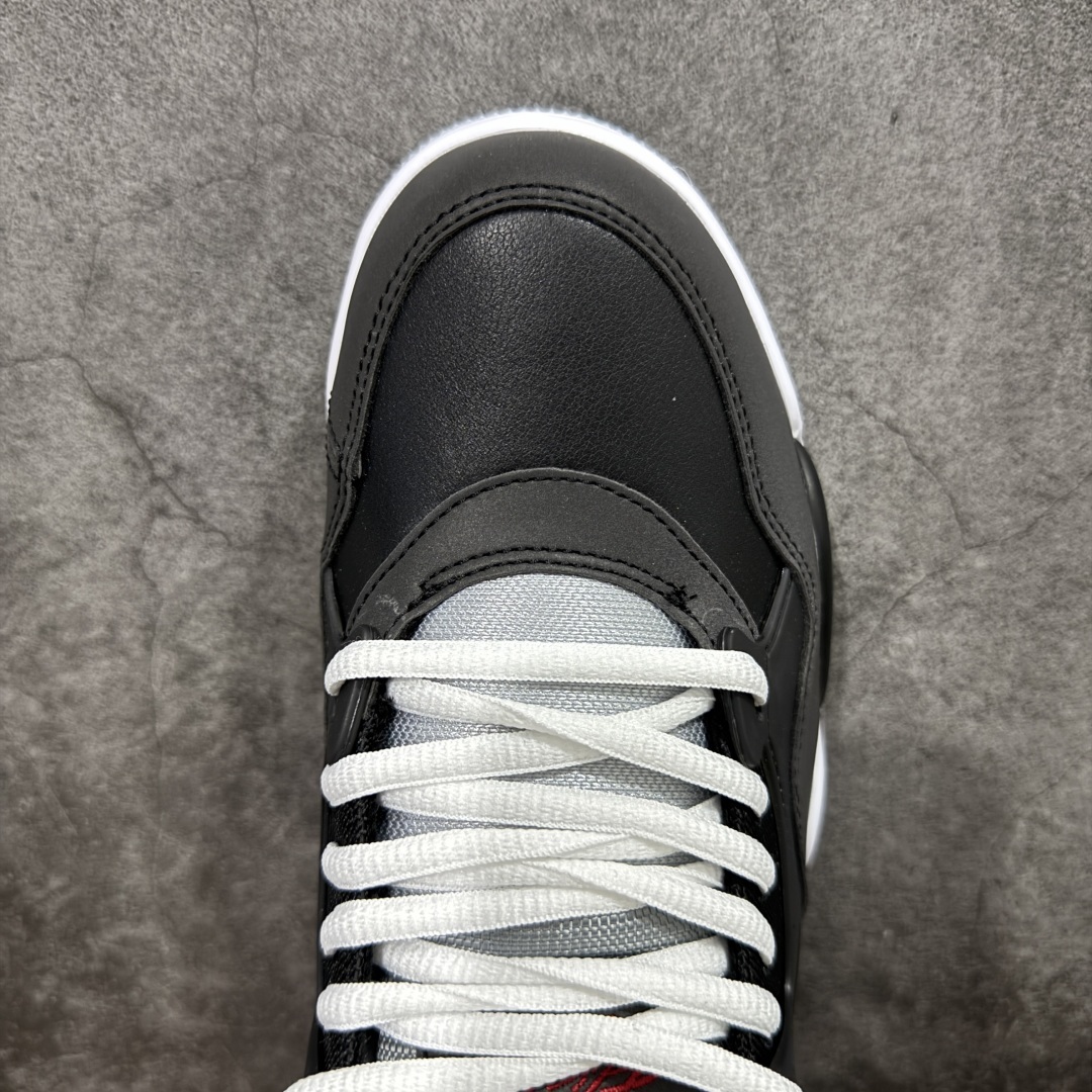 【纯原版】Air Jordan AJ4 RM 重置 重制版低帮复古篮球鞋 黑银反光HV5184-010