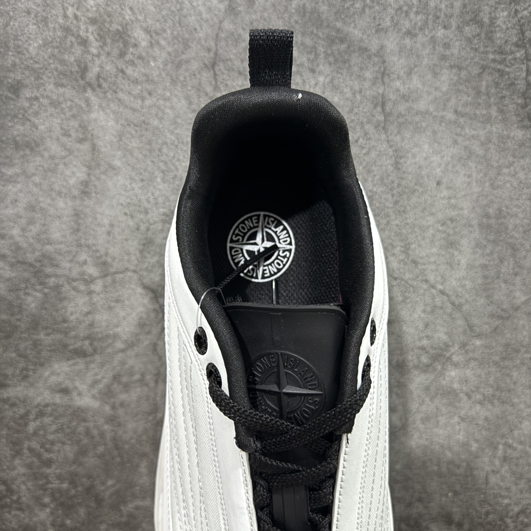  
【K版纯原】Stone Island Grime Panelled 石头岛灰白黑舒适时尚低帮生活休闲