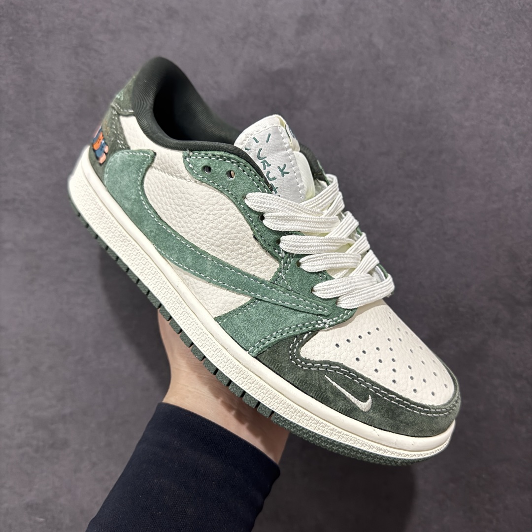 定制版Gucci x Air Jordan 1 春绿 XS2024-026
