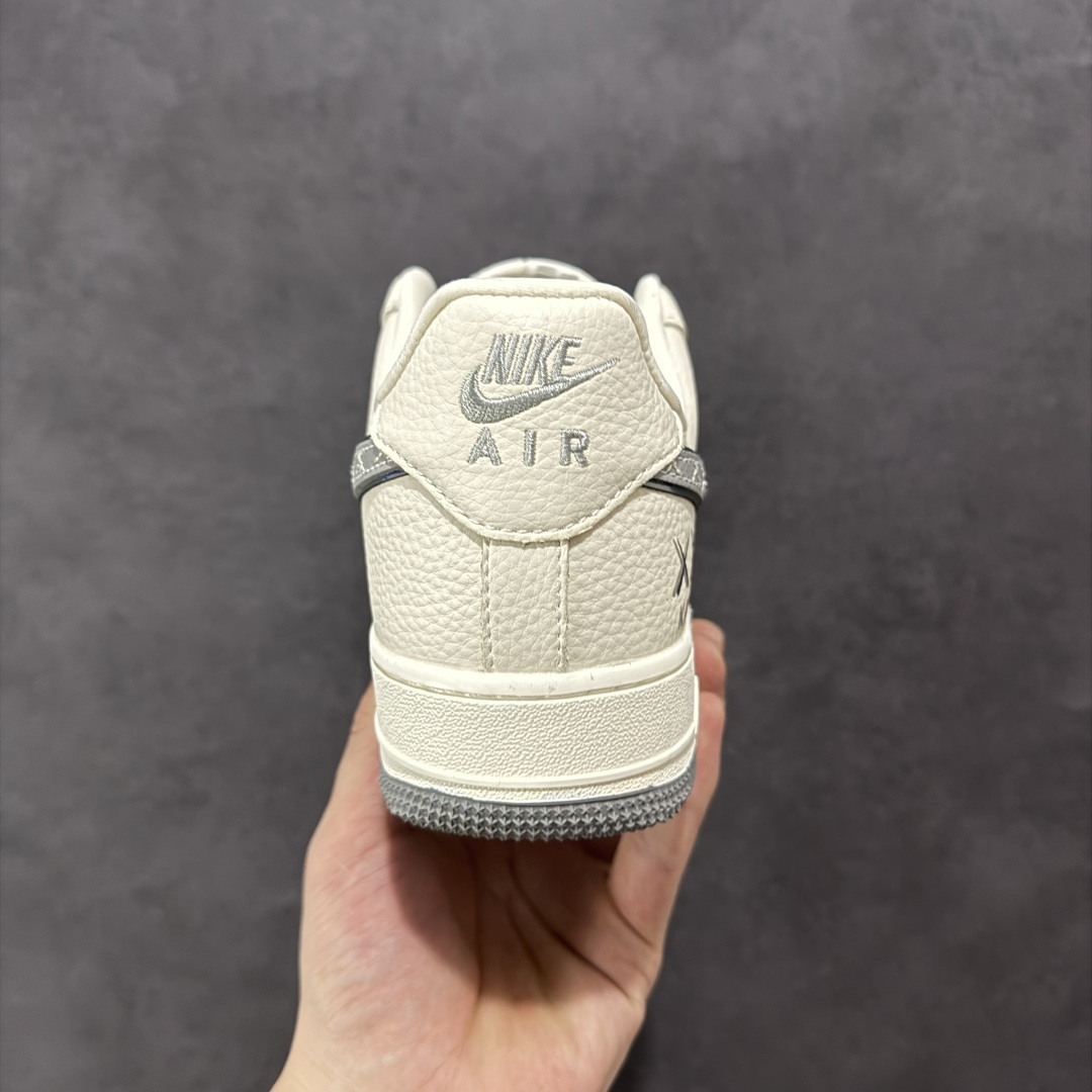 定制版Nike Air Force 1'07 Low Kaws联名 米灰暴力熊 空军一号低帮休闲板鞋 KK1988-078