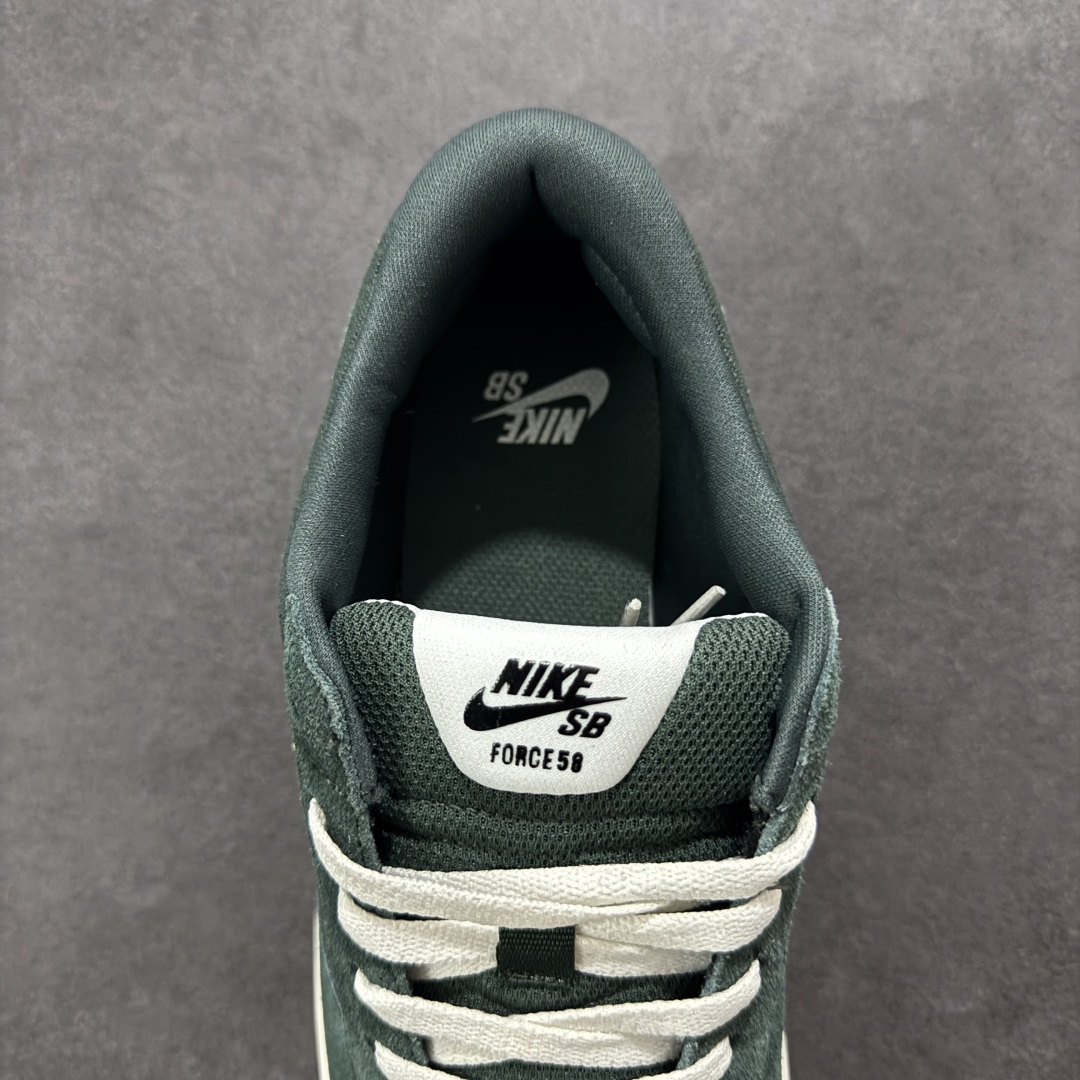 图片[7]-【纯原版】NK SB Force 58 空军58系列低帮休闲运动滑板板鞋 DV5477-301 市面最高版出货 区别市场通货便宜版本 质感细节 中底鞋垫都不一样 欢迎对比 鞋面由帆布和麂皮拼接 层次感丰富 搭配硫化外底 耐磨耐穿 鞋舌及中底后跟处饰有SB Logo 表明鞋款身份 采用包边设计 经久耐穿 硫化结构则有效提升灵活性 穿上这款全新推出的创意力作 助你耀动街头 尺码：36 36.5 37.5 38 38.5 39 40 40.5 41 42 42.5 43 44 45-选品中心