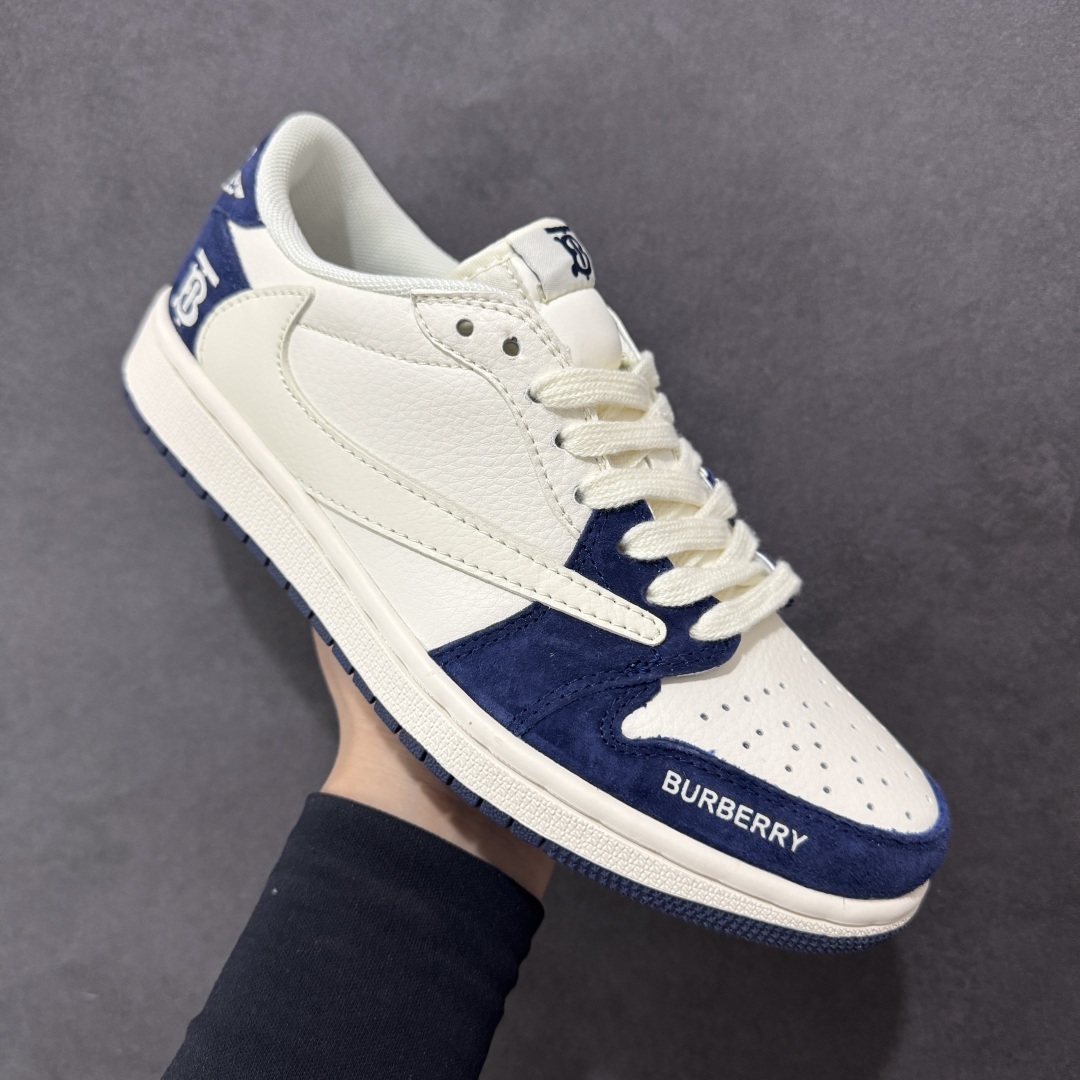 【定制版】Travis Scott x Nike Air Jordan 1 Low x Burbrr