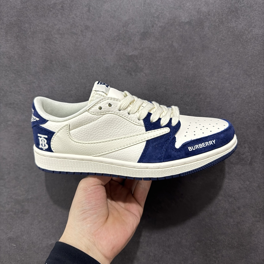 【定制版】Travis Scott x Nike Air Jordan 1 Low x Burbrr