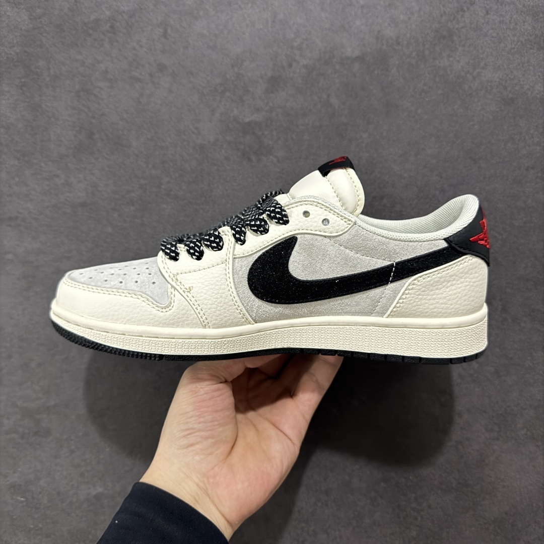 【定制版】Travis Scott x Nike Air Jordan 1 Low x Stussy