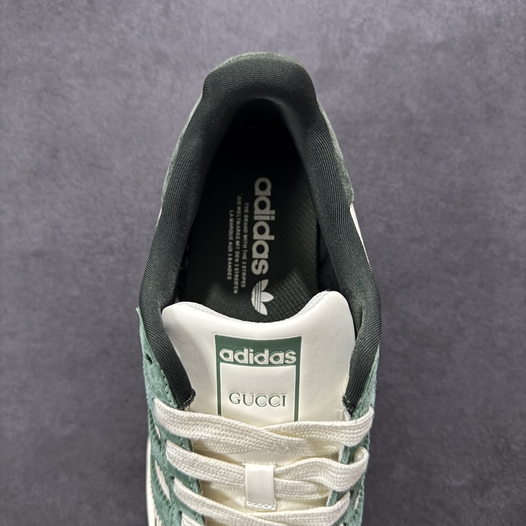  
【定制版】AD Originals Superstar x GUCCI 白绿
采用全新头层拼接皮革材