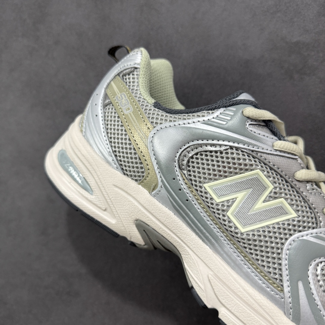 图片[6]-【纯原福利】New Balance 530 复古老爹鞋 小红书现象级爆款 百搭单品 NB530系列休闲老爹风运动鞋 MR530KMW 大厂出品 一色一原鞋 无原鞋不开发 色卡校对精准 原汁原味 遵循原鞋所有细节 实拍如图 长期补货 区分其他版本 尺码：36-45 带半码-选品中心