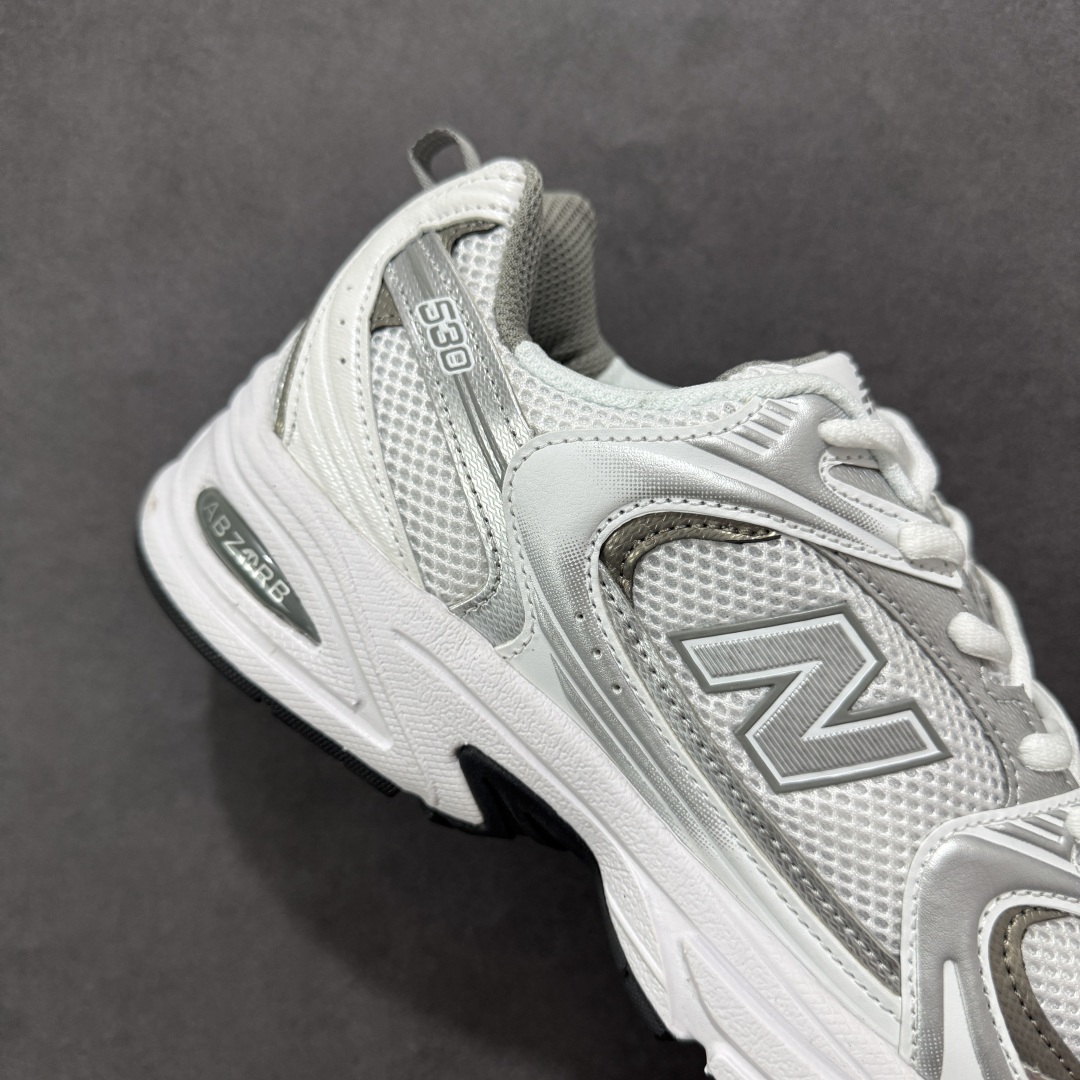 图片[6]-【纯原福利】New Balance 530 复古老爹鞋 小红书现象级爆款 百搭单品 NB530系列休闲老爹风运动鞋 MR530AD 大厂出品 一色一原鞋 无原鞋不开发 色卡校对精准 原汁原味 遵循原鞋所有细节 实拍如图 长期补货 区分其他版本 尺码：36-45 带半码-选品中心