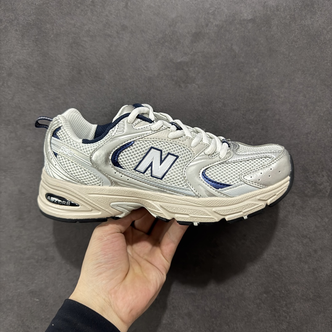 【纯原福利】New Balance 530 复古老爹鞋 小红书现象级爆款 百搭单品 NB530系列休闲老爹风运动鞋 MR530KA 大厂出品 一色一原鞋 无原鞋不开发 色卡校对精准 原汁原味 遵循原鞋所有细节 实拍如图 长期补货 区分其他版本 尺码:36-45 带半码-选品中心