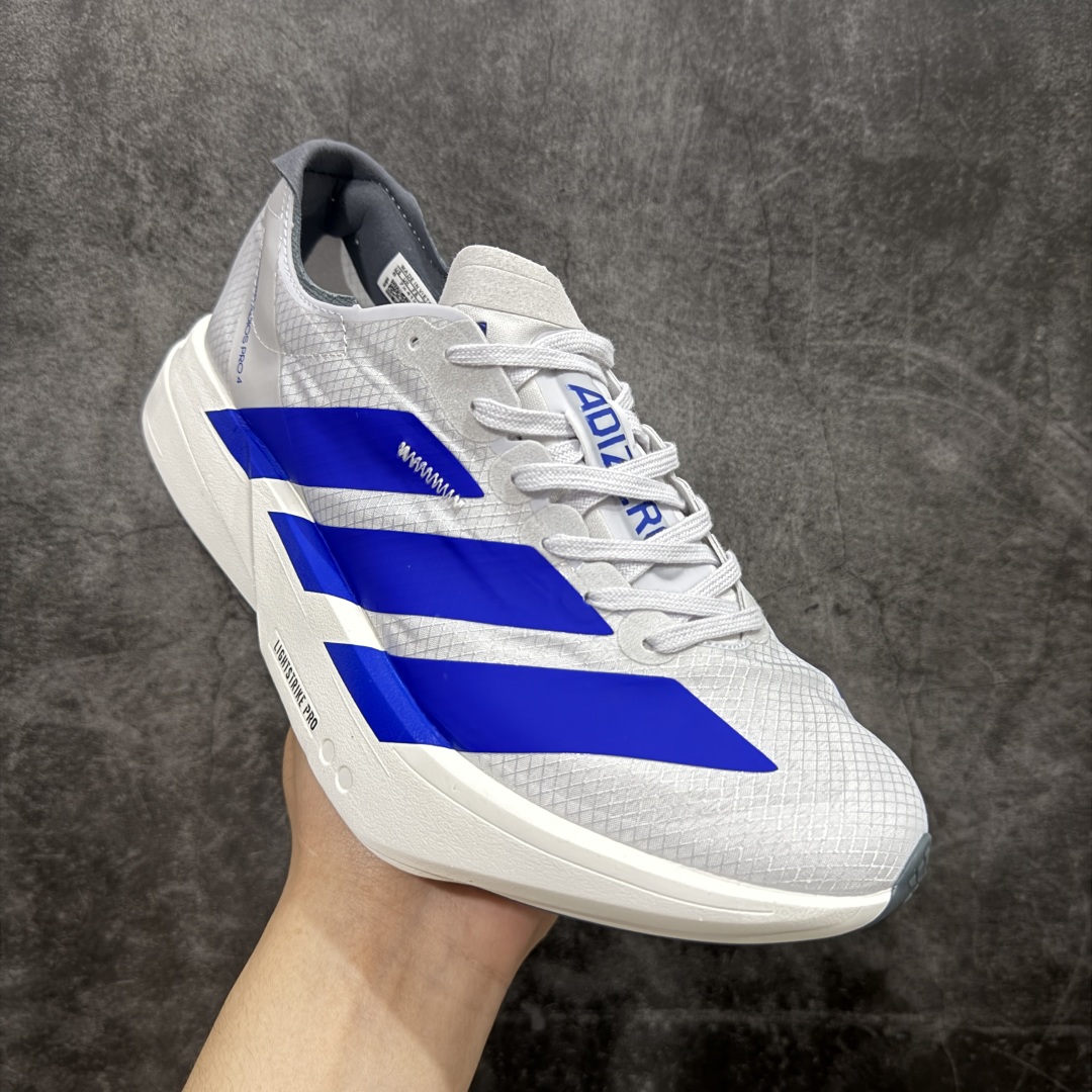 AD Adizero Adios 4 M 轻盈跑鞋 耐磨减震专业跑步鞋 JS1884