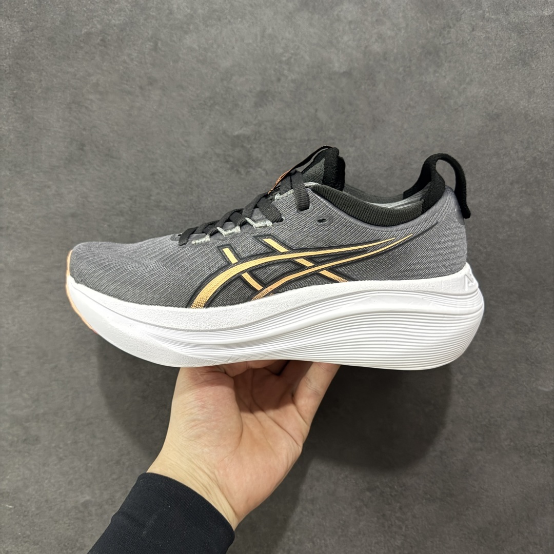 【公司级】Asics GEL-Nimbus 27 亚瑟士缓震跑鞋 近年复古风潮的势头很旺 ASICS