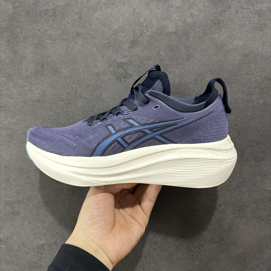 【公司级】Asics GEL-Nimbus 27 亚瑟士缓震跑鞋 近年复古风潮的势头很旺 ASICS