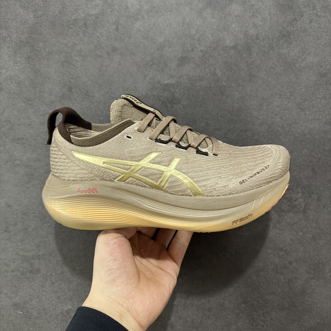 【公司级】Asics GEL-Nimbus 27 亚瑟士缓震跑鞋 近年复古风潮的势头很旺 ASICS