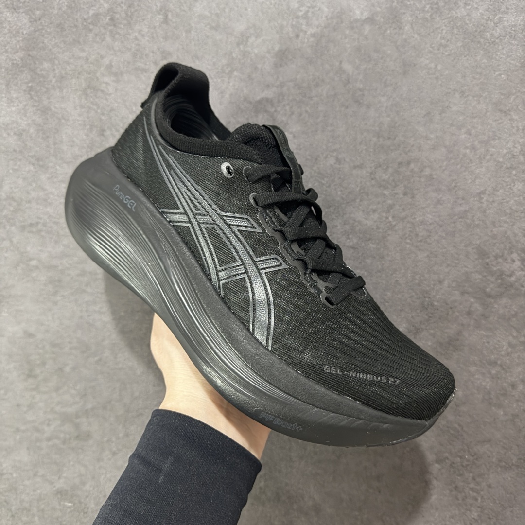 【公司级】Asics GEL-Nimbus 27 亚瑟士缓震跑鞋 近年复古风潮的势头很旺 ASICS
