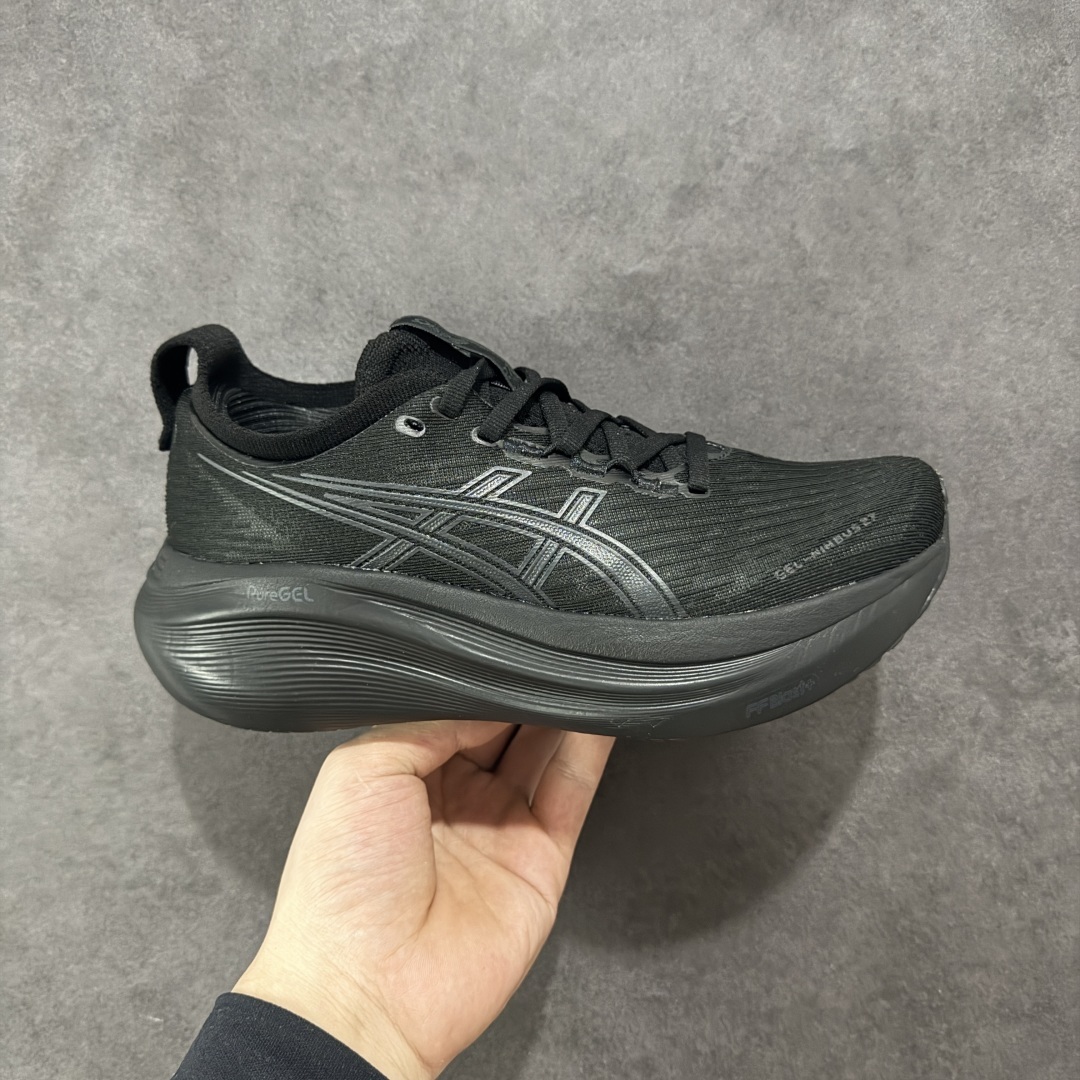 【公司级】Asics GEL-Nimbus 27 亚瑟士缓震跑鞋 近年复古风潮的势头很旺 ASICS