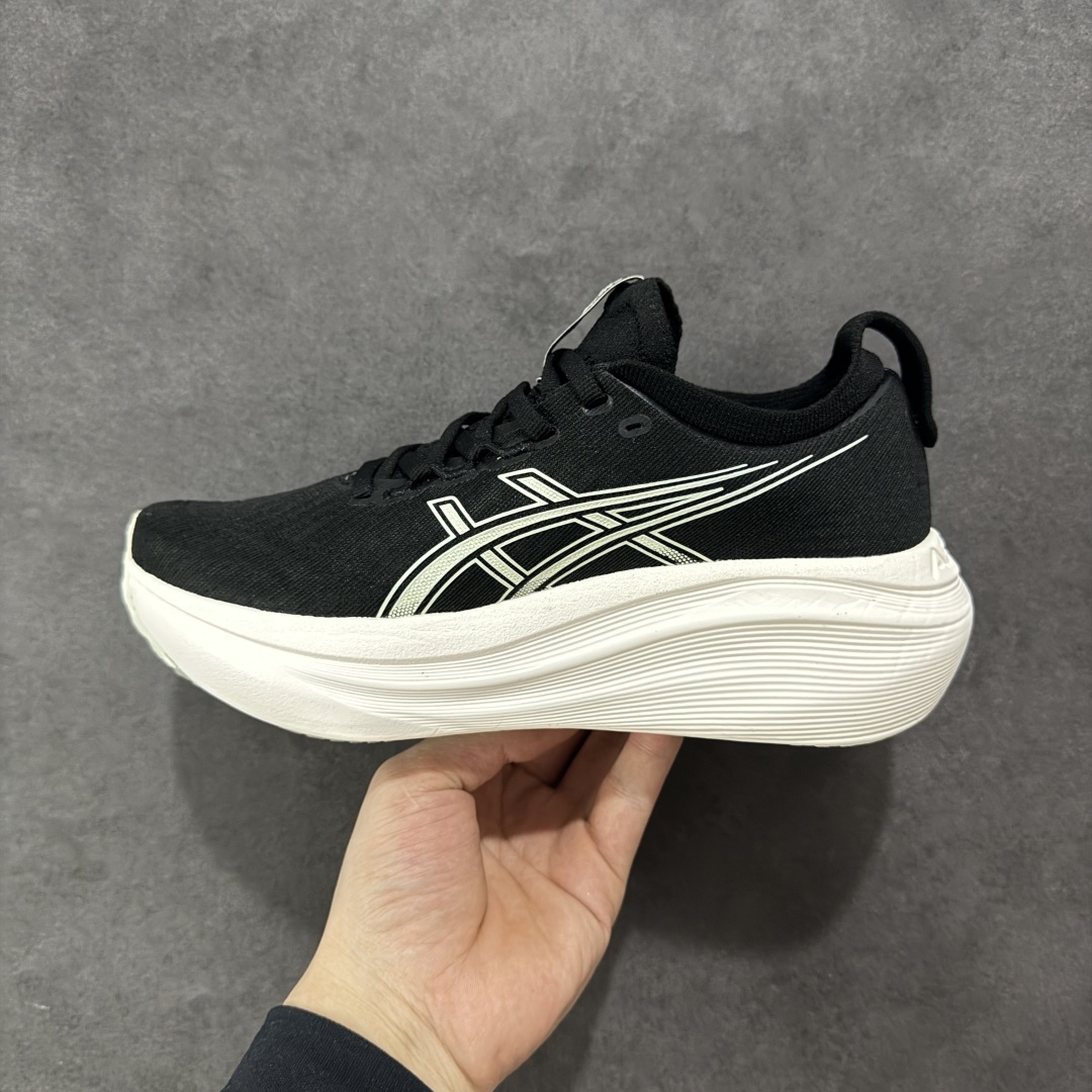 【公司级】Asics GEL-Nimbus 27 亚瑟士缓震跑鞋 近年复古风潮的势头很旺 ASICS