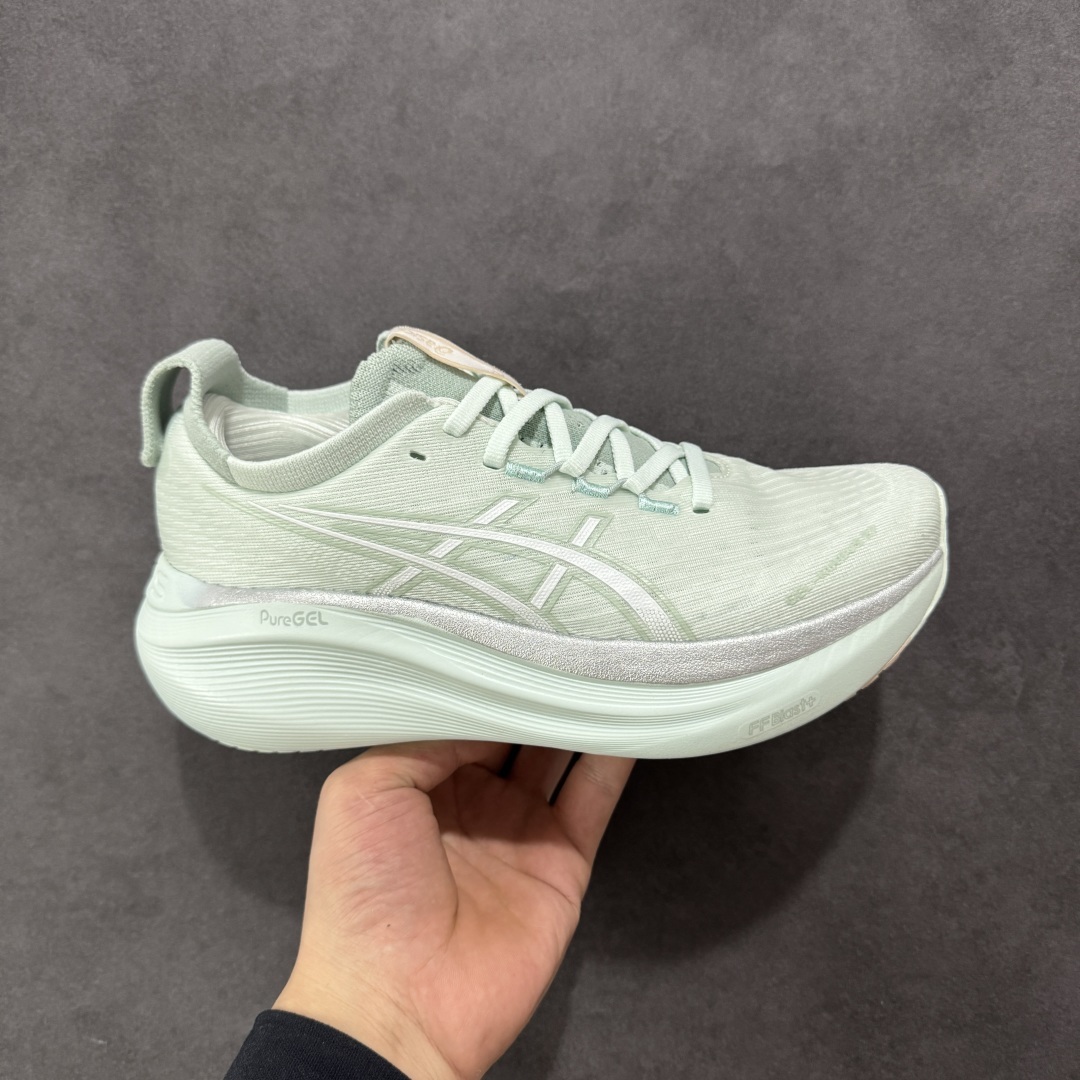 【公司级】Asics GEL-Nimbus 27 亚瑟士缓震跑鞋 近年复古风潮的势头很旺 ASICS