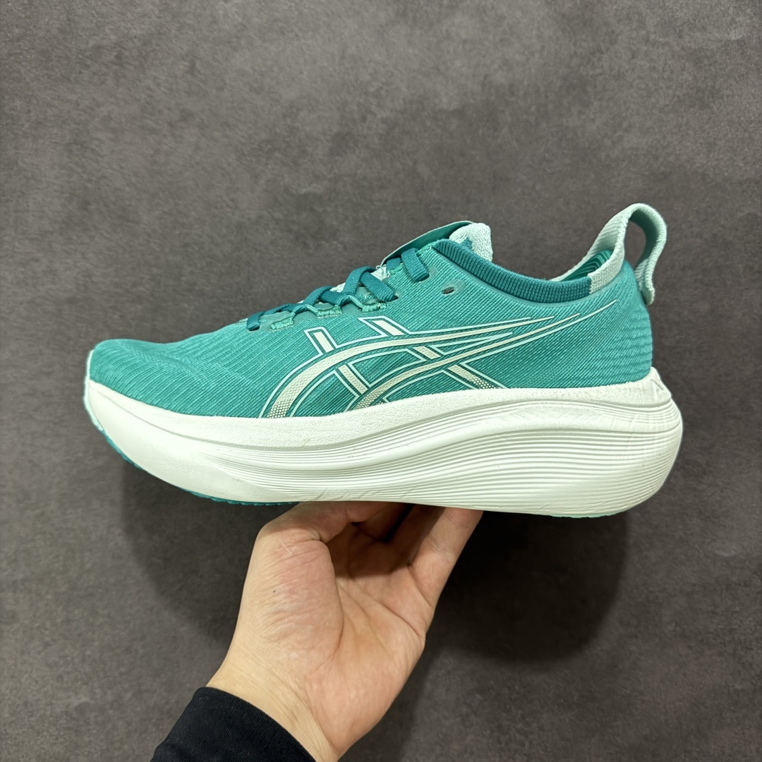 【公司级】Asics GEL-Nimbus 27 亚瑟士缓震跑鞋 近年复古风潮的势头很旺 ASICS