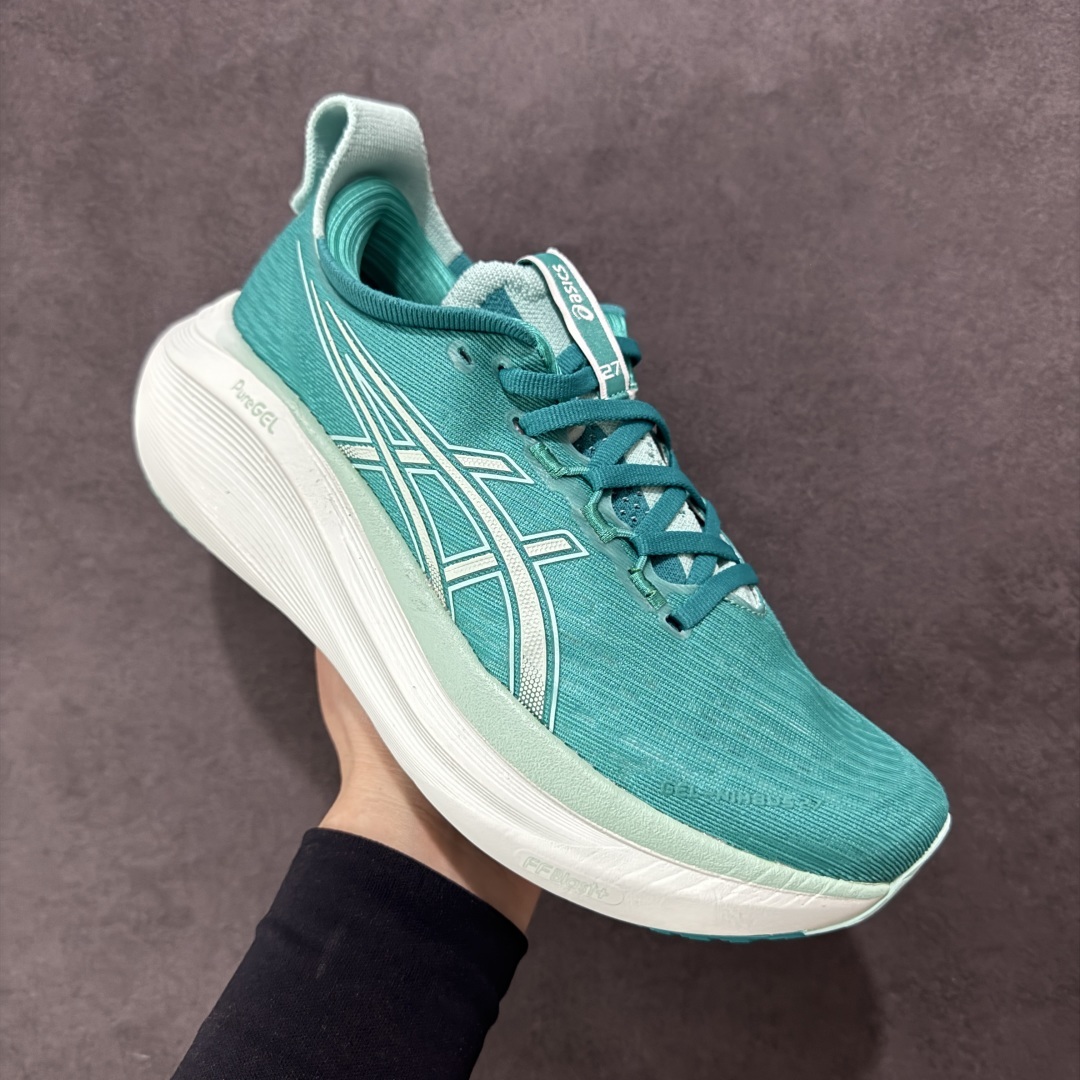 【公司级】Asics GEL-Nimbus 27 亚瑟士缓震跑鞋 近年复古风潮的势头很旺 ASICS