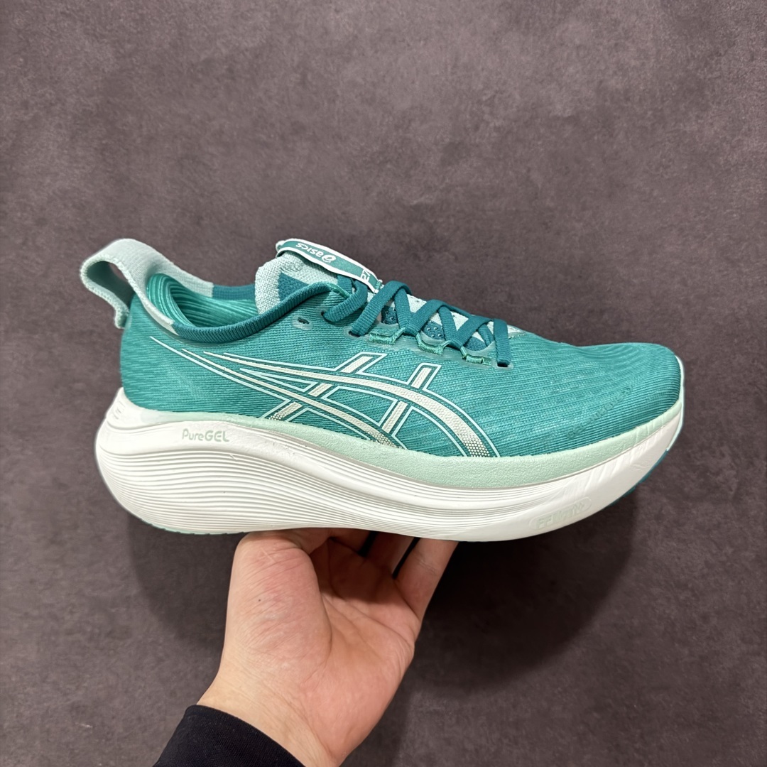 【公司级】Asics GEL-Nimbus 27 亚瑟士缓震跑鞋 近年复古风潮的势头很旺 ASICS