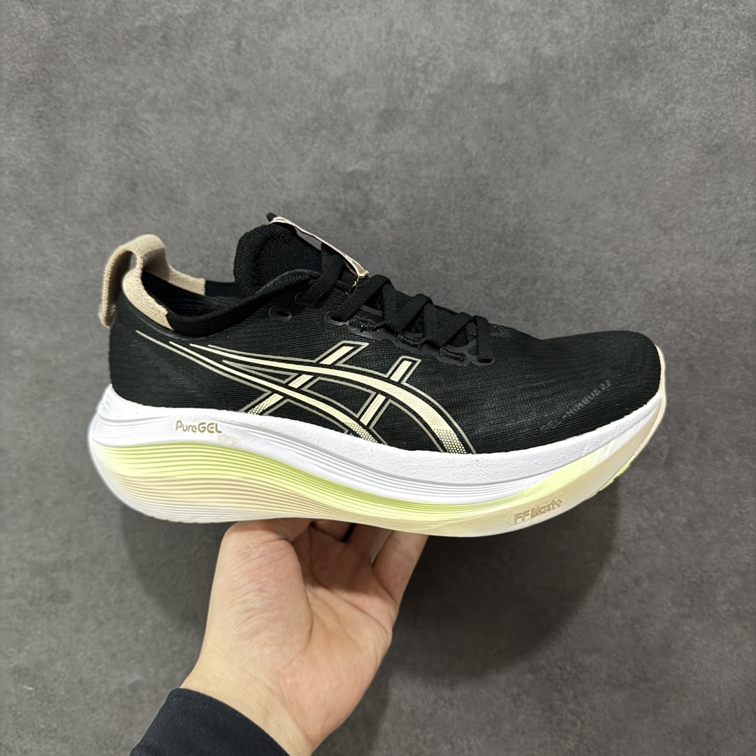 【公司级】Asics GEL-Nimbus 27 亚瑟士缓震跑鞋 近年复古风潮的势头很旺 ASICS