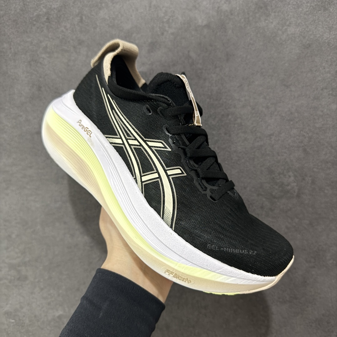 【公司级】Asics GEL-Nimbus 27 亚瑟士缓震跑鞋 近年复古风潮的势头很旺 ASICS