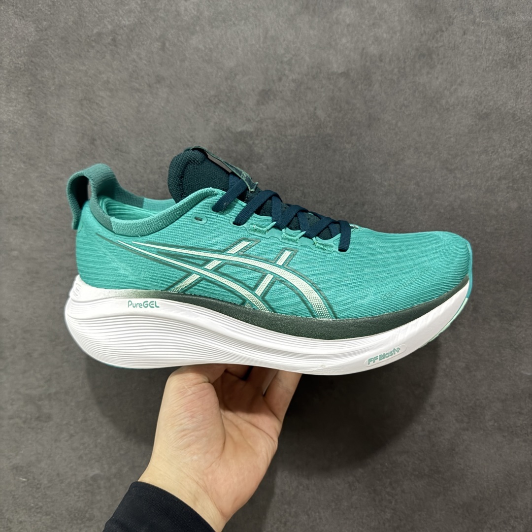 【公司级】Asics GEL-Nimbus 27 亚瑟士缓震跑鞋 近年复古风潮的势头很旺 ASICS