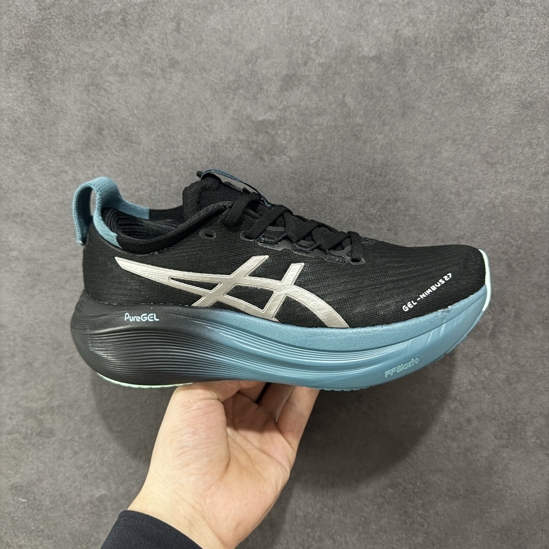 【公司级】Asics GEL-Nimbus 27 亚瑟士缓震跑鞋 近年复古风潮的势头很旺 ASICS