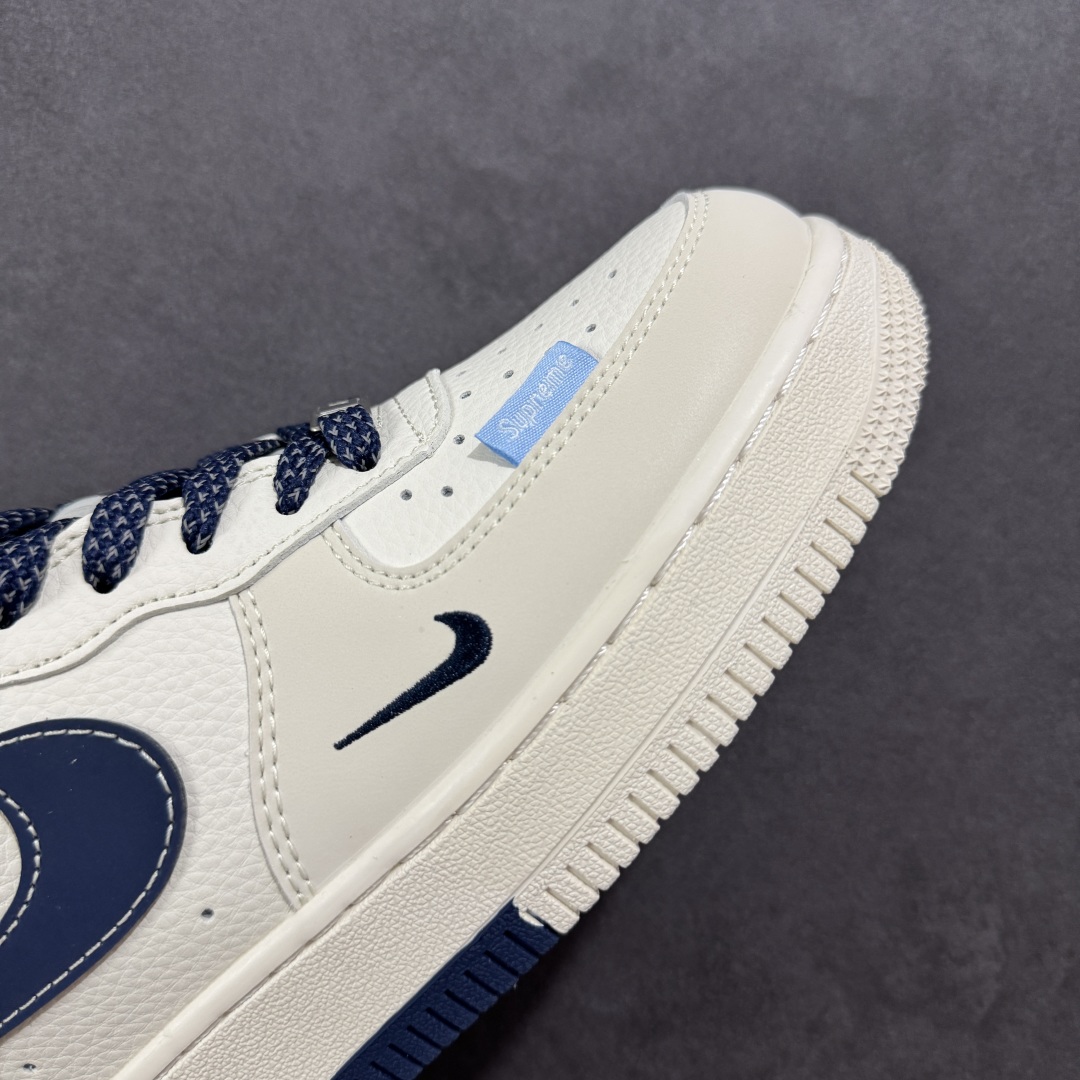 定制版海外限量发售NIke Air Force 1 '07 Low “Supreme联名——双拼蓝标”空军一号 低帮 运动鞋 休闲鞋 XS1958-565