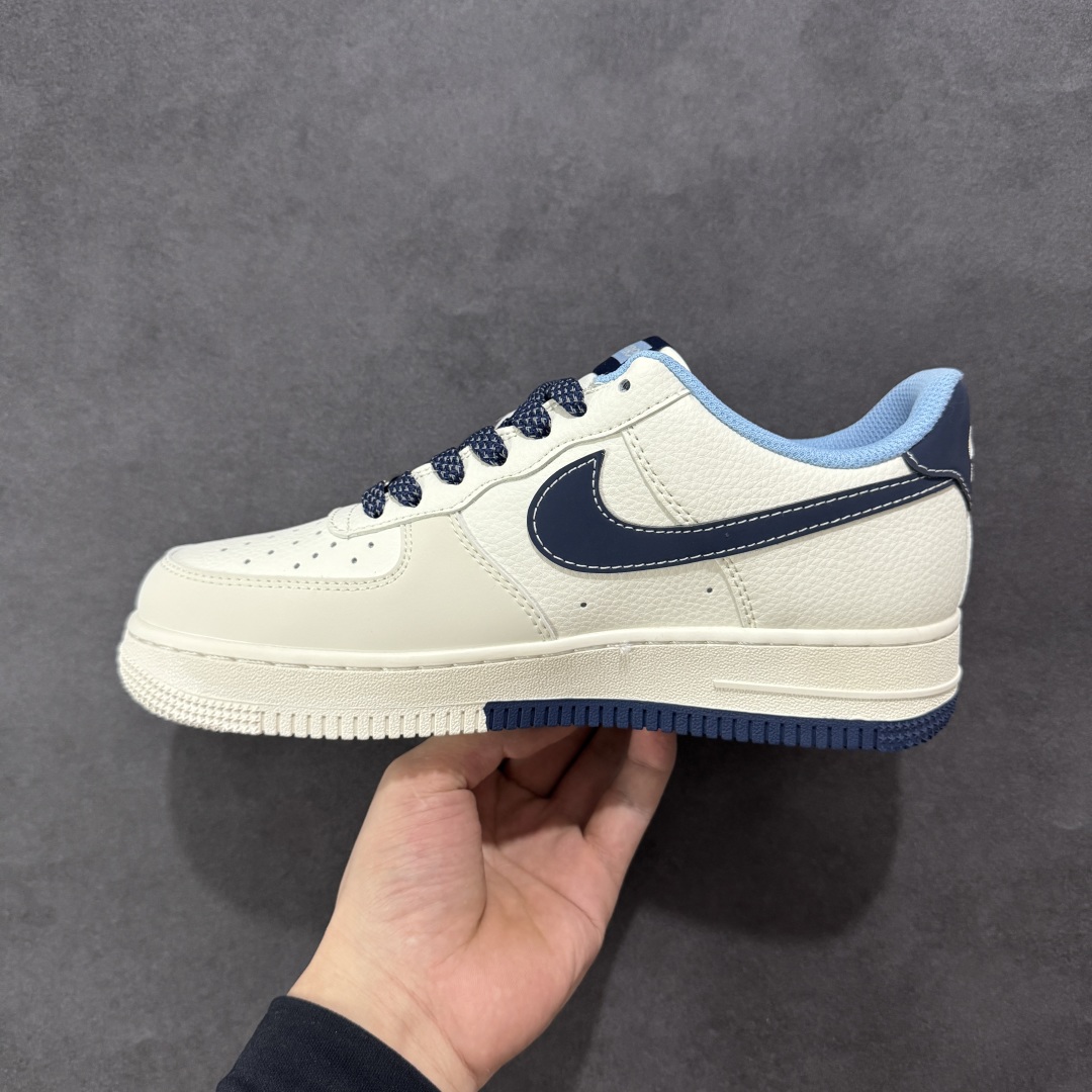 定制版海外限量发售NIke Air Force 1 '07 Low “Supreme联名——双拼蓝标”空军一号 低帮 运动鞋 休闲鞋 XS1958-565