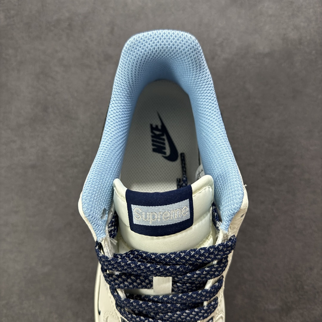 定制版海外限量发售NIke Air Force 1 '07 Low “Supreme联名——双拼蓝标”空军一号 低帮 运动鞋 休闲鞋 XS1958-565