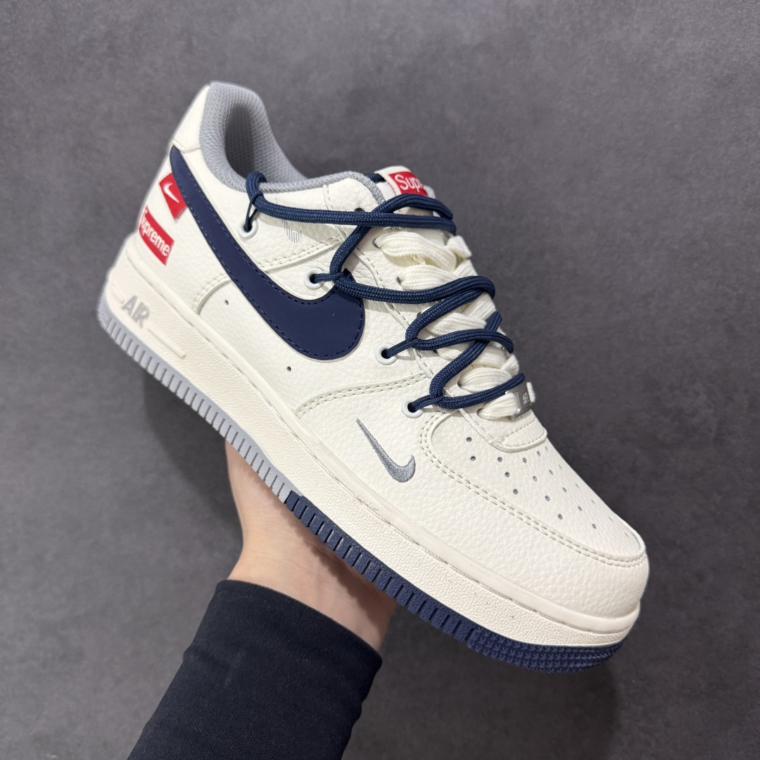  
【定制版】海外限量发售NIke Air Force 1 '07 Low “Supreme联名——双拼