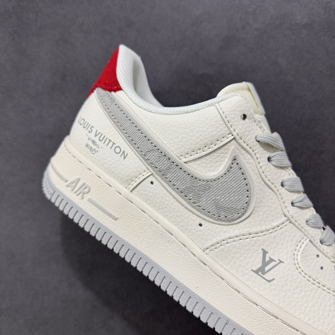  
【定制版】海外限量发售NIke Air Force 1 '07 Low “LV联名——灰牛仔勾”空军