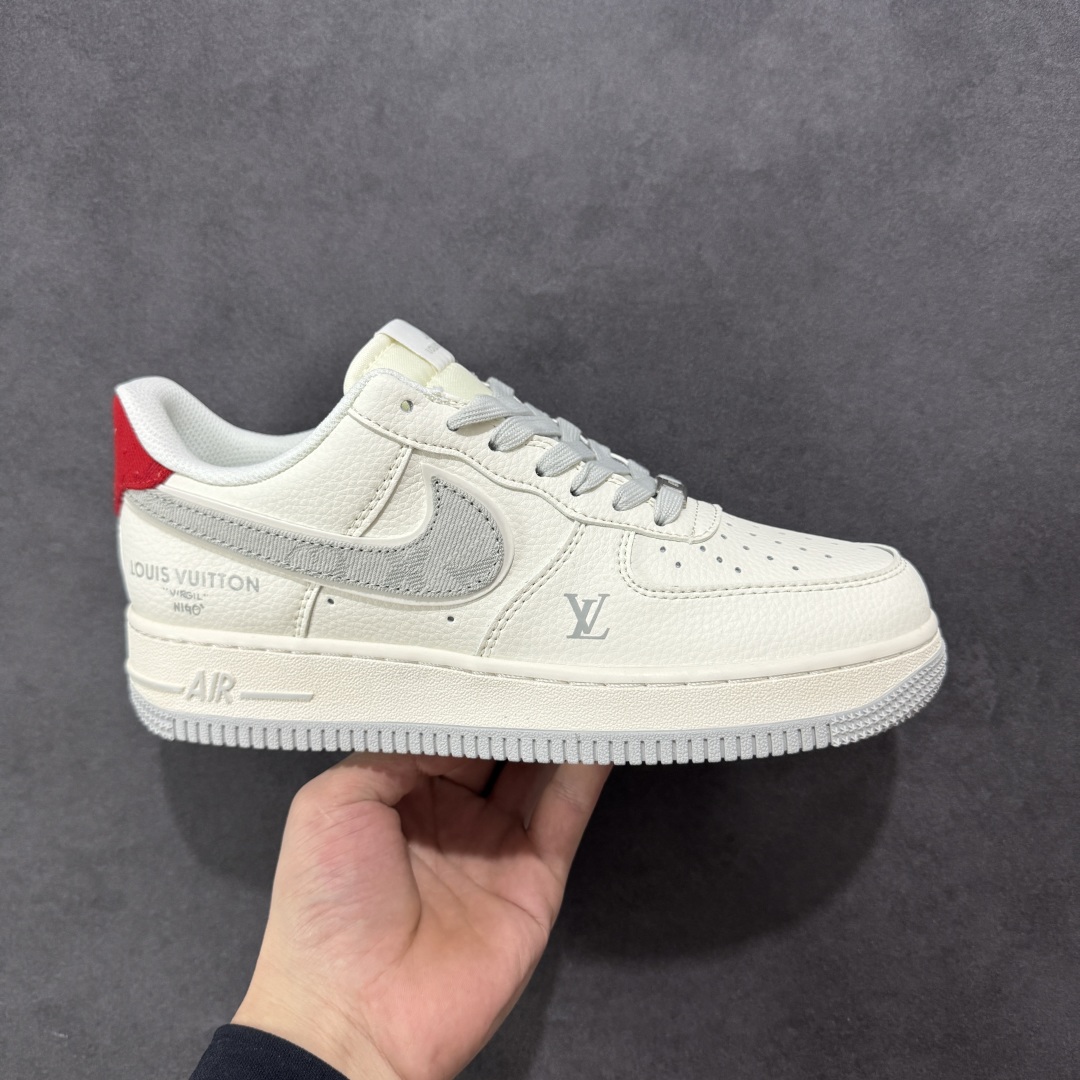  
【定制版】海外限量发售NIke Air Force 1 '07 Low “LV联名——灰牛仔勾”空军
