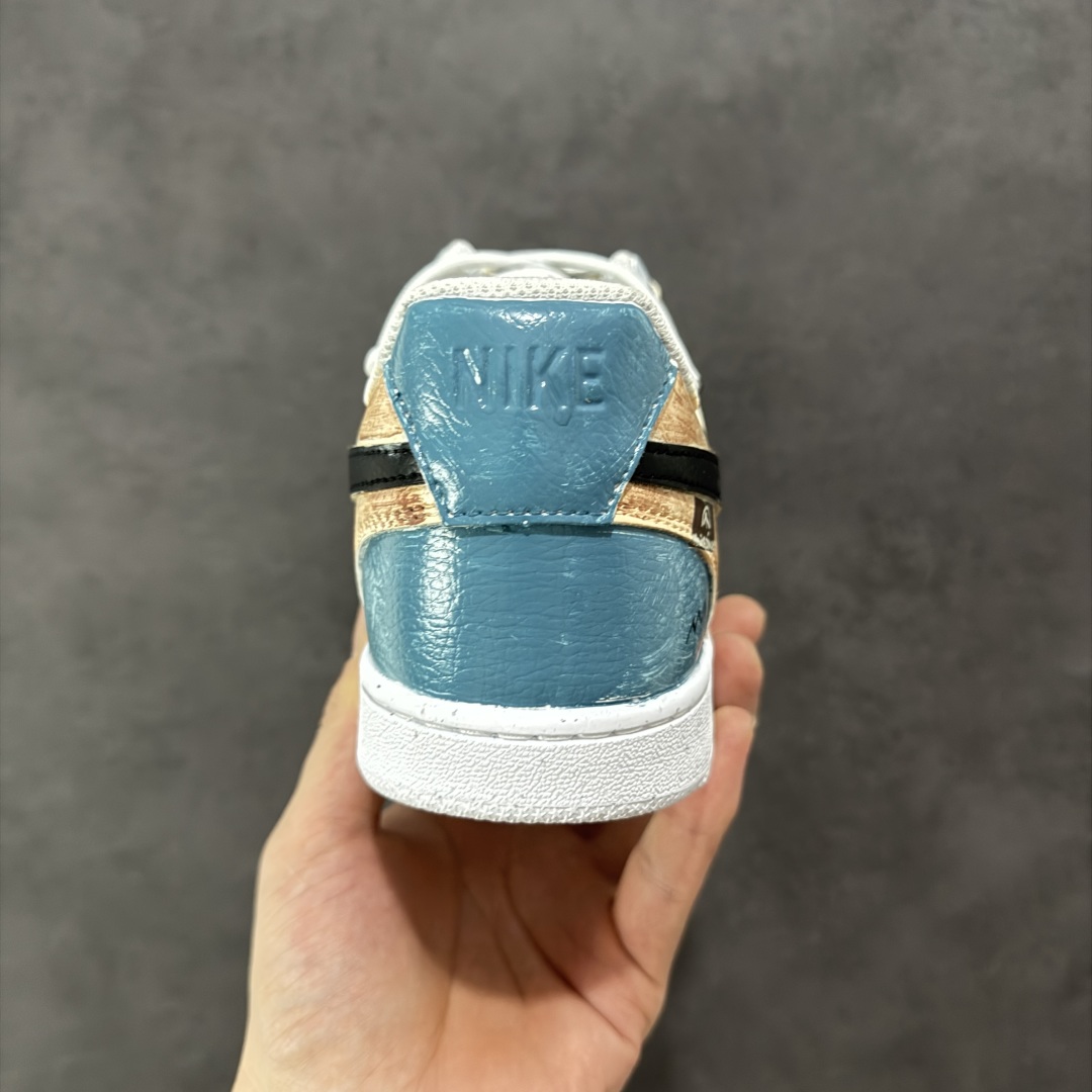  
【定制版】Nike Court Vision 1 Low P.M.S“街头涂鸦” 手绘涂鸦定制板鞋

