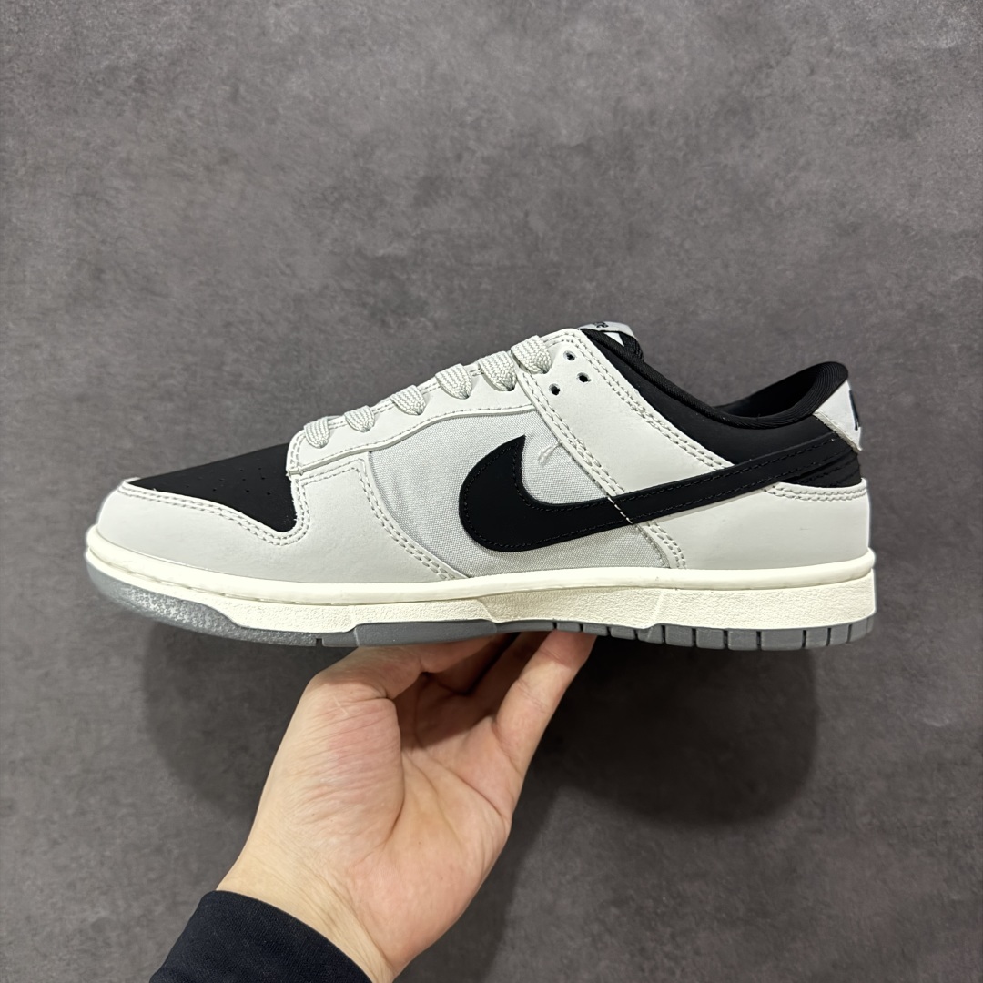  
【定制版】Nike SB Dunk Low Supreme联名--- 烟灰黑勾 高端定制 低帮休闲板