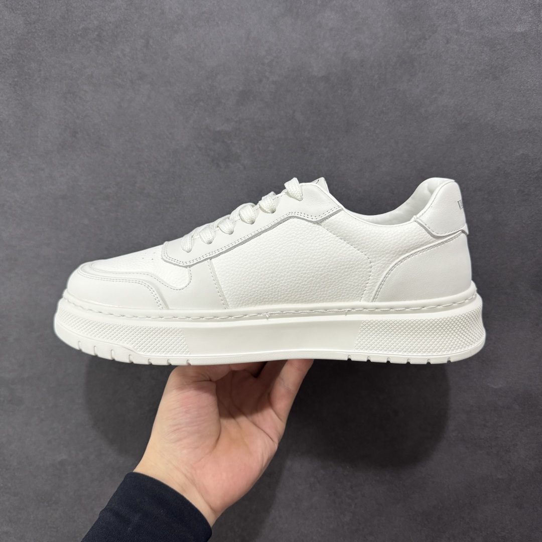 【广东纯原版本】Valentino 华伦天奴 Rockstud untitled 厚底休闲铆钉小白鞋