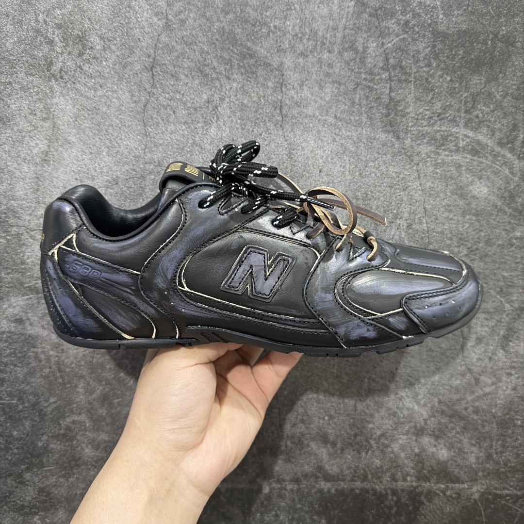 【莞产礼盒版】Miumiu x New Balance NB530 新百伦缪缪联名款复古运动鞋 黑色