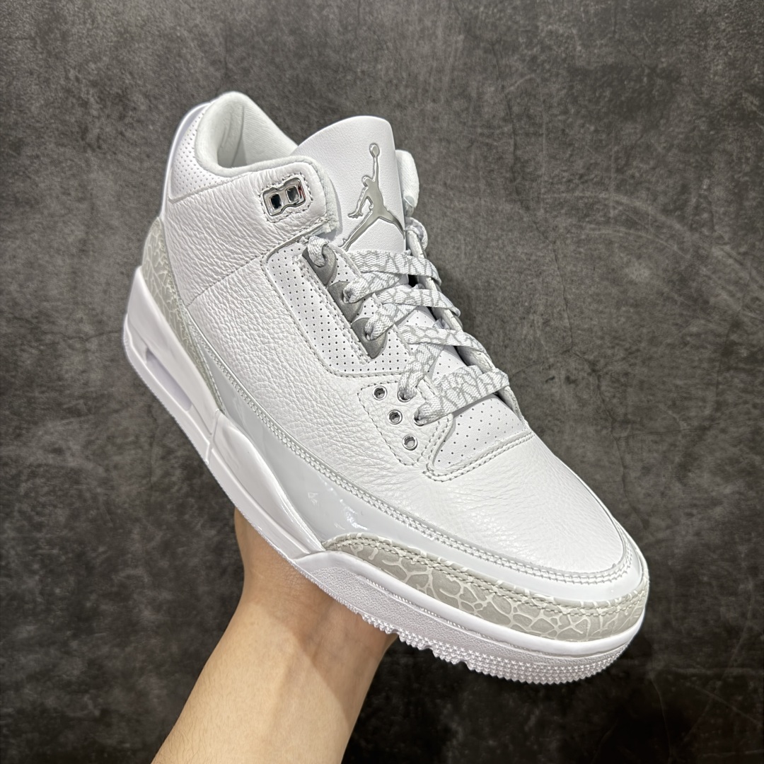  
【原厂版】Air Jordan 3 Retro Pure Money AJ3 乔3复刻白猫 CT85