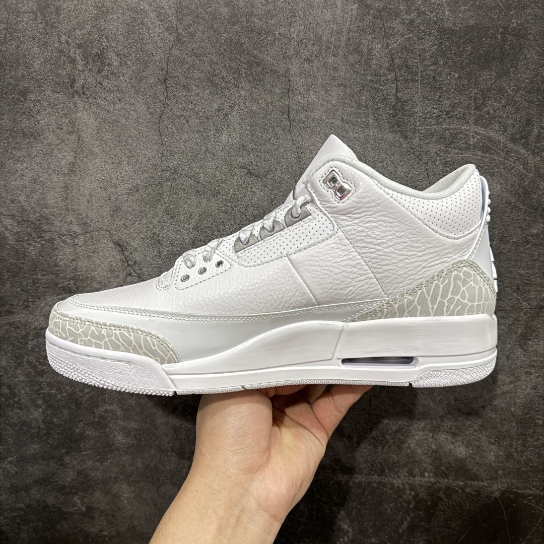  
【原厂版】Air Jordan 3 Retro Pure Money AJ3 乔3复刻白猫 CT85