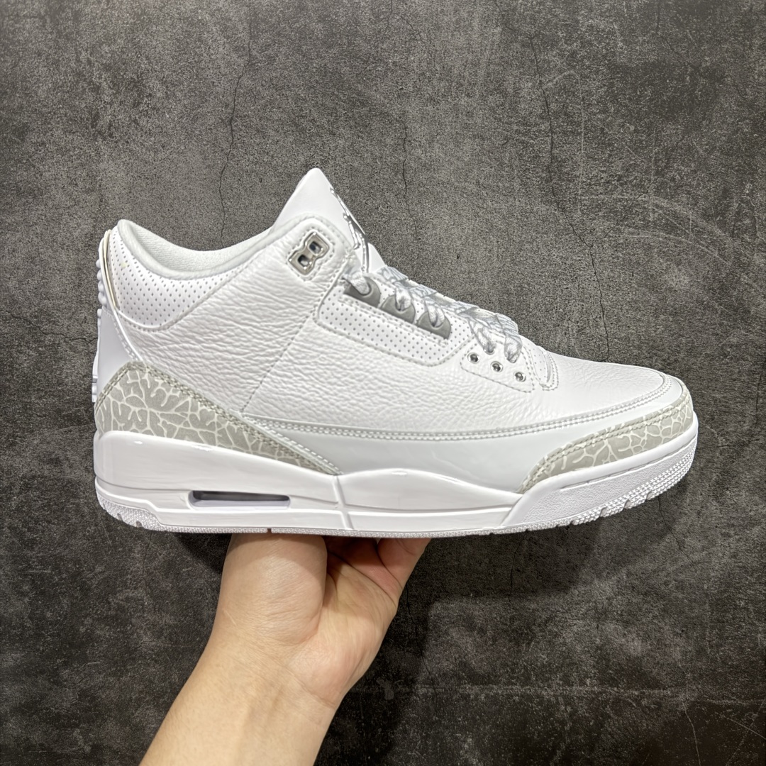  
【原厂版】Air Jordan 3 Retro Pure Money AJ3 乔3复刻白猫 CT85