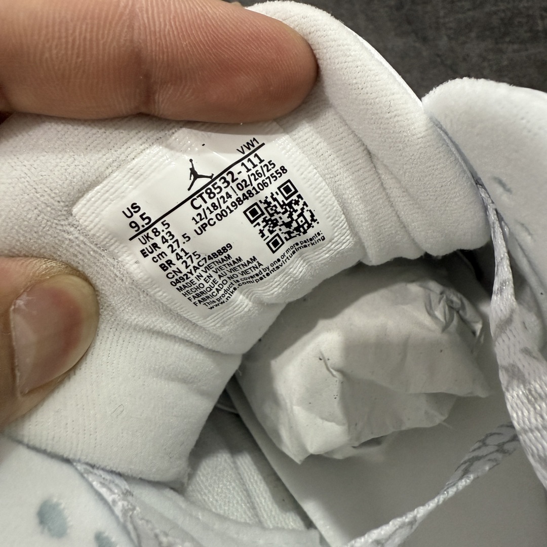  
【原厂版】Air Jordan 3 Retro Pure Money AJ3 乔3复刻白猫 CT85