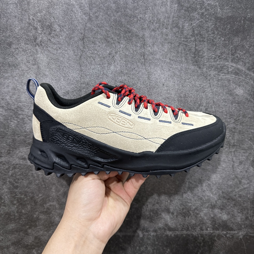 【得物版本】Keen Jasper Rocks SP 科恩贾斯珀都市系列复古低帮系带户外风露营徒步登山运动训练鞋