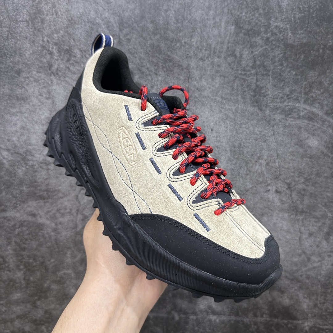【得物版本】Keen Jasper Rocks SP 科恩贾斯珀都市系列复古低帮系带户外风露营徒步登山运动训练鞋
